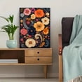 thumbnail image 5 of Qisvanset 12x16 Inch Framed Canvas Wall Art Psalm Vintage Paisley Floral Faith Home Poster Wall Art, 5 of 8