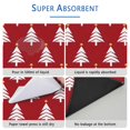 thumbnail image 4 of Christmas Themed Dog Pee Pads 24"x35" 2-Pack, Reusable Washable Puppy Training Mats with Festive Holiday Snowflake Prints, 4 of 8