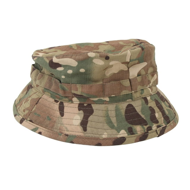 Sombrero Boonie, Hebilla Ajustable, Ala Corta, Sombrero De Cubo De Tela Oxford Para Viajes De Pesca En La Selva, Diseño Elegante, Ideal Para Salidas Informales