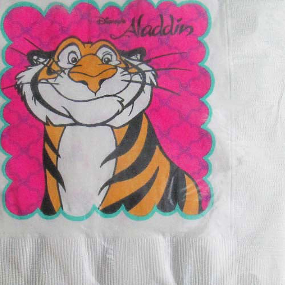 Aladdin Vintage 1992 'Jasmine and Rajah' Lunch Napkins (16ct)