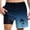 Dark Blue, variant on MAIHAN Mens Women Swim Shorts Drawstring Elastic Waist Swimming Short Quick Dry Swim Trunks with Compression Liner Athletic Workout Shorts(Black,XL,Print styleG)