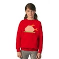 thumbnail image 3 of Awkward Styles Thanksgiving Youth Sweatshirt Turkey Dinner Crewneck Tops for Kids, 3 of 5