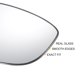 thumbnail image 4 of Reemplazo de vidrio del espejo retrovisor izquierdo y derecho de Unique Bargains, no calefaccionado, blanco con respaldo, adecuado para Honda Accord 18-22, 4 of 6