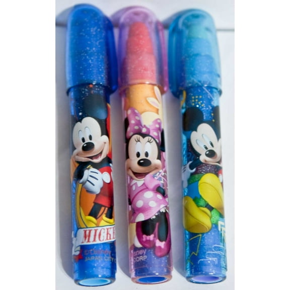 Disney Mickey Mouse & Minnie Pocket Pop Eraser 6 Piece
