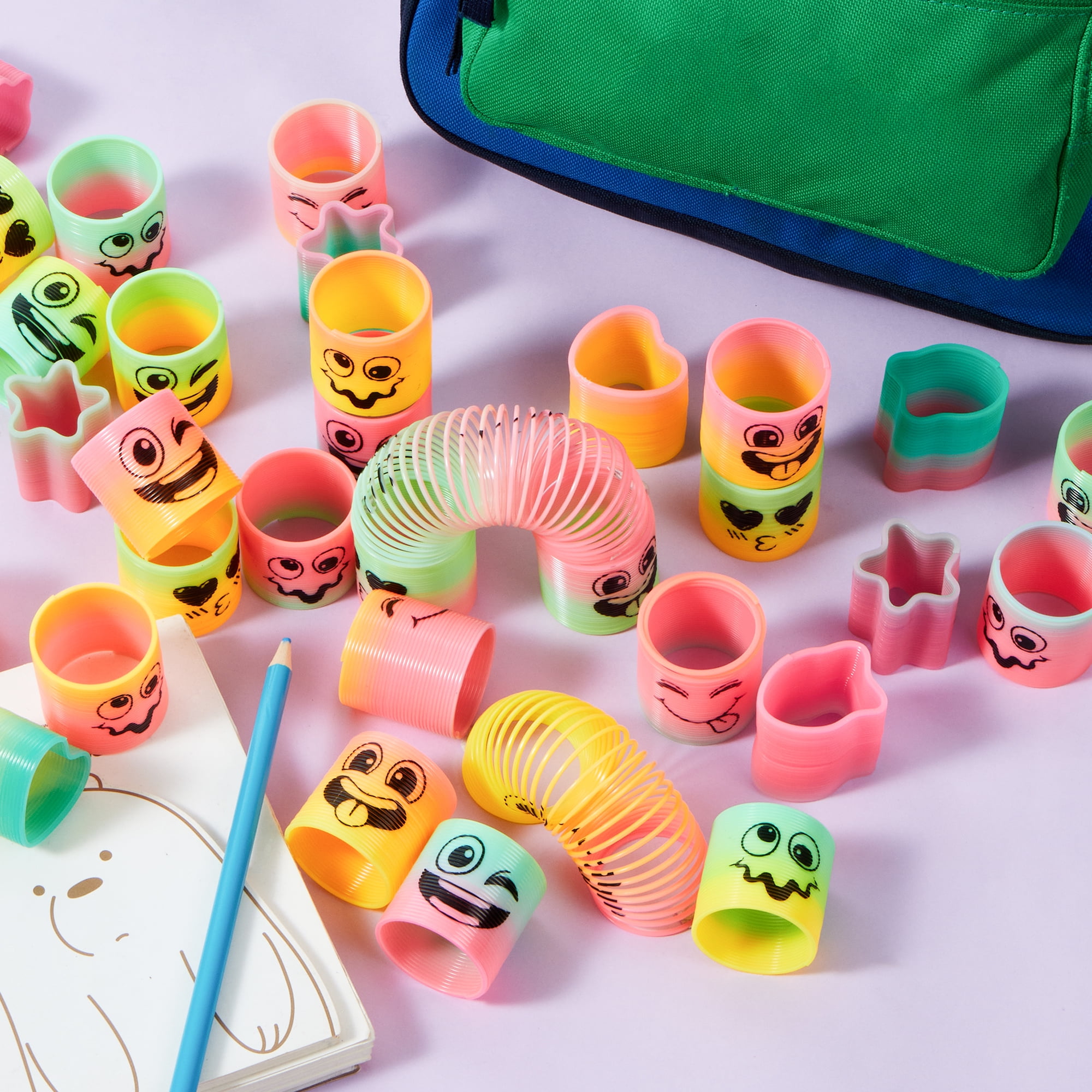 120 Pcs Mini Spring Toys