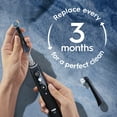 thumbnail image 5 of Oral-B iO Gum & Sensitive Replacement Heads, Electric Toothbrush Brush Heads, Black, 6 Count, 5 of 9