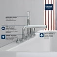 thumbnail image 3 of Grohe 19 576 Brushed Nickel Tub Faucet, 3 of 4