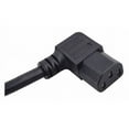 thumbnail image 2 of Manufacturer Varies PC Powr Cord,5-15P,IEC C13,3 ft.,Blk,10A 20PW99ID, 2 of 2