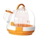 thumbnail image 4 of Jaula portadora de loros, jaula portadora de hámster, accesorios de mascotas pequeñas jaula de pájaros jaula de animales pequeños para pájaros paraket naranja, 4 of 8