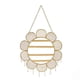 thumbnail image 1 of Gold One-Piece Grid Sunflower Jewelry Rack Necklace Bracelet Earrings Storage Hanging Rack Jewelry Wall Jewelry Display, 1 of 5