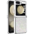 thumbnail image 3 of Glitter Clear Sparkly Bling Case for Samsung Galaxy Z Flip5, Flowing Liquid Quicksand Cover Soft TPU Phone Case for Samsung Galaxy Z Flip 5  Colorful, 3 of 12