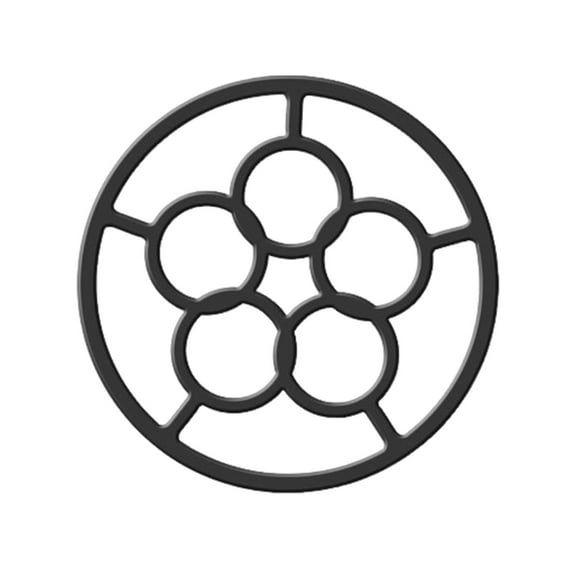 Shoreew Gas Stove Pot Rack Heavy Duty Carbon Steel Stove Stabilizer for Woks Pots Non-Slip Stovetop Stand Universal Burner Stand