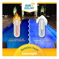 thumbnail image 3 of Clear 22 ft x 44 ft Rectangle Solar Cover | 1200 Series | Heat Retaining Blanket for Rectangular Inground & Above Ground Swimming Pools | Use Sun to Heat Pool | Bubble Heating Blankets, 3 of 6