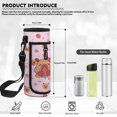thumbnail image 7 of KUIFORTI Capybara Strawberry Print Back to School Backpack and Lunch Box Pencil Pouch Water Bottle Sleeve Kid Backpack Set of 4 Boys School Bag for Elementary Primary Middle School, 7 of 7