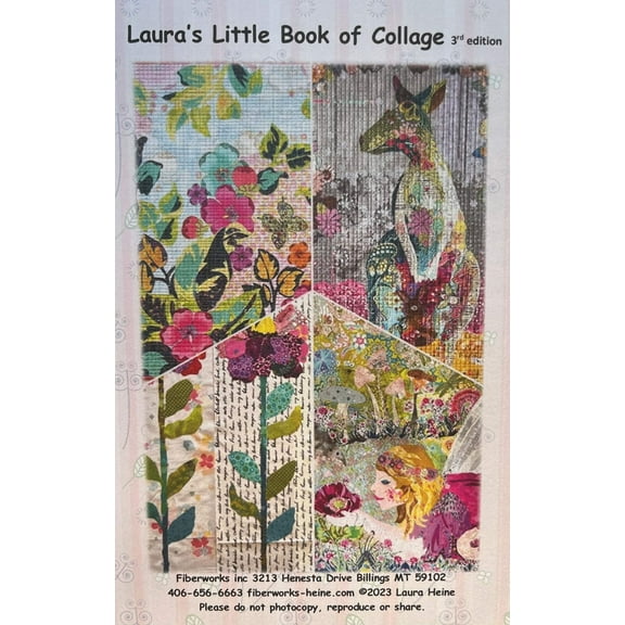 Laura's Little Book of Collage 3rd Edition by Laura Heine for Fiberworks