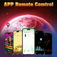 thumbnail image 3 of Xbonp Plug Anal Vibrant 10 Fréquences avec Contrôle par Application Jouet Sexuel pour Femmes Hommes, 3 of 6