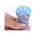 thumbnail image 4 of 4pcs Mascotas Mascotas Calcetines antideslizantes Conjunto para Pequeño Perro Cats Cuppy Foot Funda Non-Slip Teddy, 4 of 4