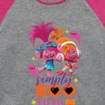 thumbnail image 3 of Trolls - Simply Bootiful Poppy  - Toddler & Youth Girls Raglan Graphic T-Shirt, 3 of 4