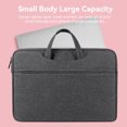 thumbnail image 3 of Laptop Bag 15.6 inch Water-resistant Laptop Case with Handle/Notebook Computer Case Briefcase, 3 of 5
