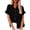 Black, variant on Women Casual Short Sleeve Solid Shirt Top Pocket Button Down Shirts Tee Shirt Blouse Acting Pro Skirt Shirts and Blouses Coffee Shirts for Women Fall Shirt for Women T Shirt Pack for Women