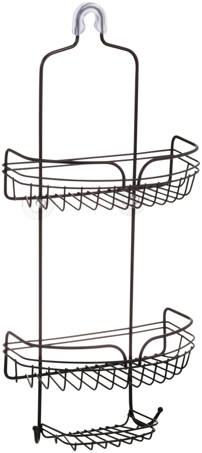 Zenna Home Metal over-the-Shower Caddy, Bronze - image 2 of 3