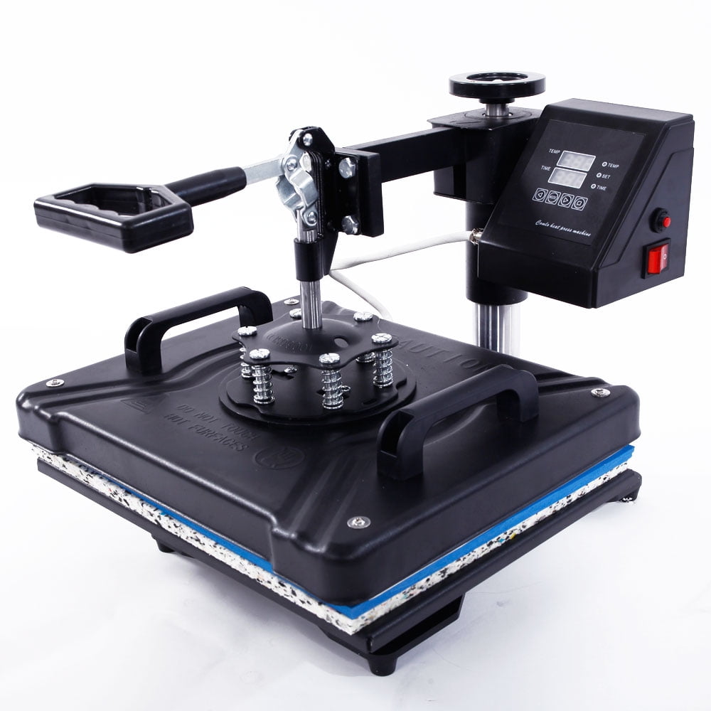 Details about   15"x15" 5 IN 1 Combo T-Shirt Heat Press Transfer Machine Sublimation Swing Away