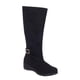 thumbnail image 3 of Botas Altas Mujer Tipo Gamuza Negro Plataforma Baja negro 24 Incógnita 088D7N, 3 of 6
