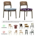 thumbnail image 4 of Gaeub Funny Goose Square Chair Seat Covers, Stretch Fitted Printed Chair Seat Cushion Cover for Kitchen, Office - One Size, 4 of 9