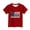 Red, variant on Unisex Kids USA Flag T-Shirt, Boys Girls Soft Short Sleeve Graphic Tee for 3-4T Toddler, 95% Polyester 5% Spandex Casual White Top