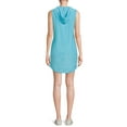 thumbnail image 3 of No Boundaries Juniors’ Hooded Terry Dress, 3 of 5