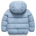 thumbnail image 3 of GYRATEDREAM Toddler Baby Boys Girls Winter Coat Fleece Lined Warm Hooded Jacket Snowsuit Windproof Outerwear 2-7T, 3 of 9