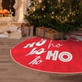 thumbnail image 5 of Sikiie Saying Ho Ho Ho Christmas Tree Skirt, Christmas Tree Decorations, Christmas Decor, Tree Mat Decoration(30-48IN)-48", 5 of 6