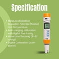 thumbnail image 4 of Hydrofarm HM Digital HMDPH200 Waterproof PH and Temperature Meter, 4 of 5
