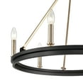 thumbnail image 6 of Millennium Lighting 9506 Carruth 6 Light 25" Wide Taper Candle Style Chandelier - Gold, 6 of 7