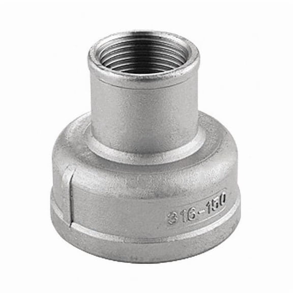 Manufacturer Varies 2" x 3/4" FNPT 304 SS Reducing Coupling 40RC111N020034