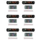 thumbnail image 1 of 6X MóDulo USB MP3 Bluetooth 12V MP3 WMA Placa Decodificadora MóDulo de Audio FM AUX USB TF Radio para Altavoz de MúSica Remoto de Coche, 1 of 5