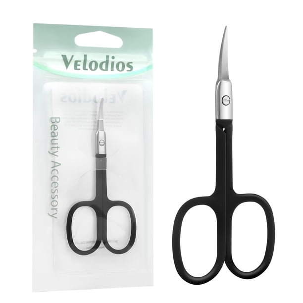 Tijeras de aseo Velodios con punta curva para recortar vello nasal