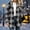 Black, variant on Sevevn Women's Hooded Plaid Fleece Coat Button‑Front Plaid Sherpa Jacket with Patch Pockets Winter Outerwear Brown 2XL