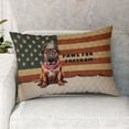 thumbnail image 2 of Freedom Paws Patriotic Bullmastiff Vintage Memorial Day Quilt Pillowcase Dog Lover Throw Pillow Cover Bed Home Decor - 12006, 2 of 5