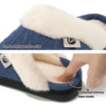 thumbnail image 5 of Ecetana Warm Knit House Slippers for Women Comfy Lined Slippers with Memory Foam, 5 of 6