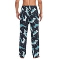 thumbnail image 2 of Pantalones de pijama Anyangquji para mujer, cómodos, con cintura elástica, talla XL, 2 of 7