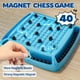 thumbnail image 2 of Juego de ajedrez magnético LLESSOO para niños y adultos con 40 piezas, 2 of 6