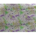 thumbnail image 5 of oneOone Georgette Viscose Green Fabric Abstracts Sewing Craft Projects Fabric Prints By Yard 42 Inch Wide, 5 of 5