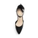 thumbnail image 3 of Zapatos de Tacón para Mujer DREAM PAIRS Negros con Correa en el Tobillo y Tacón de 7.5 cm, 3 of 7