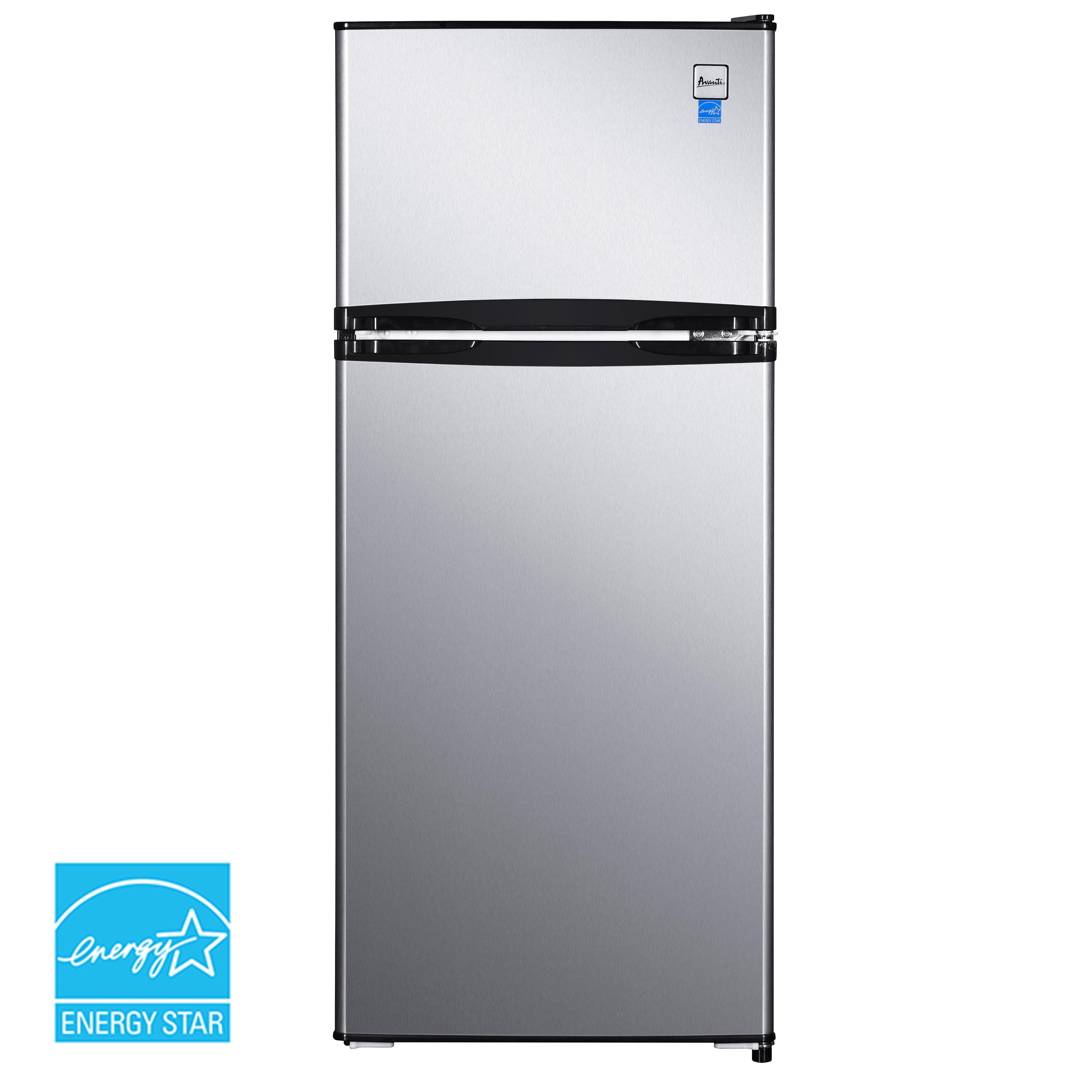 Avanti RA45B3S 4.5 Cu. Ft. Stainless Top Freezer Compact Refrigerator
