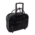 thumbnail image 4 of GRANVILLE | 15” Leather Wheeled Laptop Briefcase, 4 of 5
