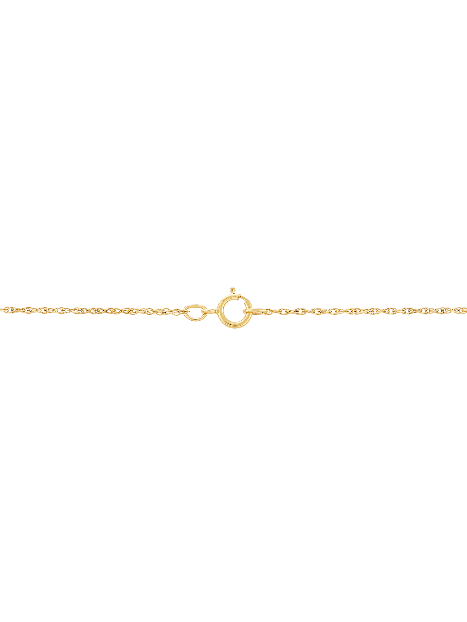 Brilliance Fine Jewelry 10K Yellow Gold Praying Hands on GoldFilled Necklace,14"