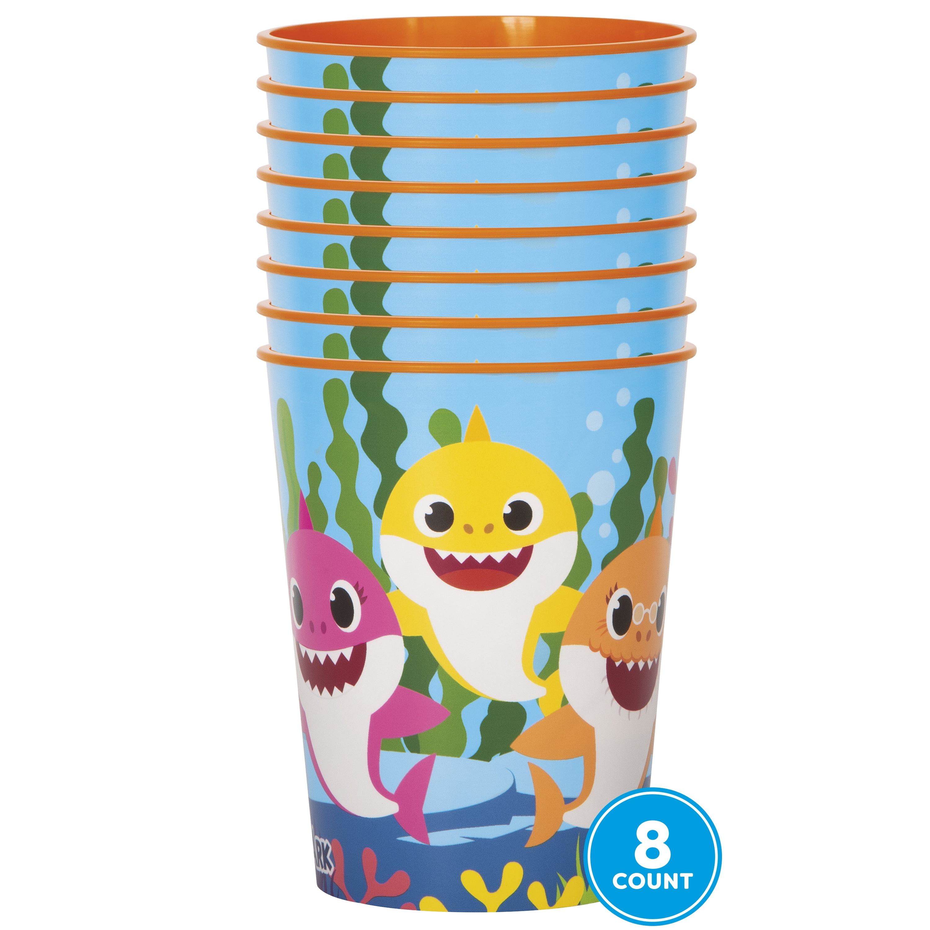Plastic Cups 8-Count American Greetings Friends Party Supplies