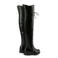 thumbnail image 4 of Blmnix Fashion Womens Boots Lace Up Black Women Boots, 4 of 7