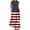 Blue womens 4th of July Dresses, variant on Wycnly Womens 4th of July Dresses Loose Pocket Swing Hem Independence Day Print Patriotic Tank Maxi Dresses Casual Camouflage V-Neck Sleeveless Long Summer Dress Dark Blue xl